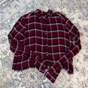 Burgundy Flannel